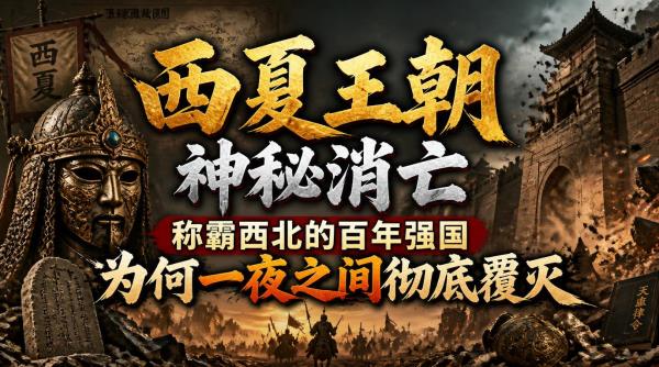 西夏王朝神秘消亡：称霸西北的百年强国，为何一夜之间彻底覆灭