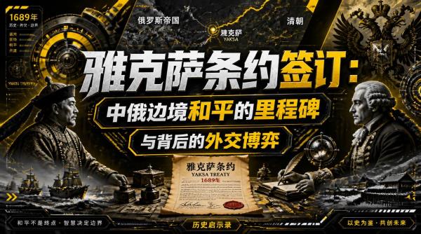 雅克萨条约签订：中俄边境和平的里程碑与背后的外交博弈