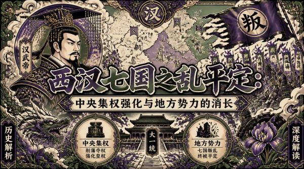 西汉七国之乱平定：中央集权强化与地方势力的消长