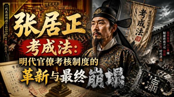 张居正考成法：明代官僚考核制度的革新与最终崩塌