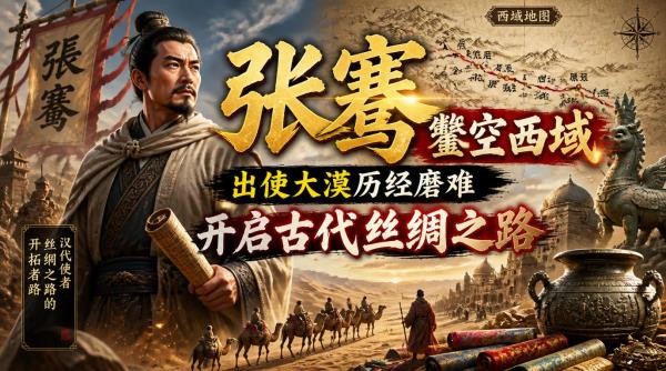 张骞凿空西域：出使大漠历经磨难，开启古代丝绸之路