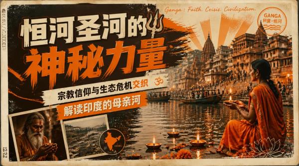 恒河圣河的神秘力量：宗教信仰与生态危机交织，解读印度的母亲河