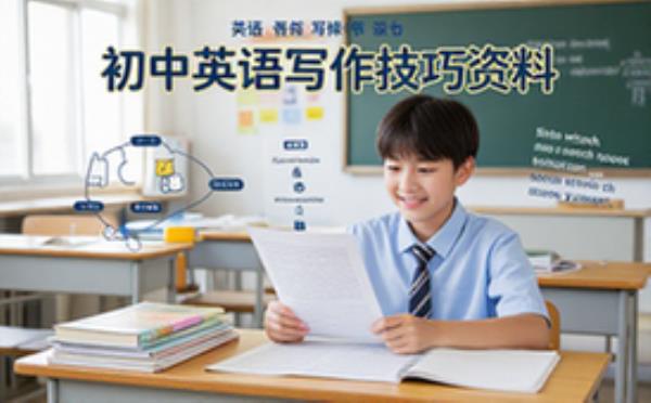 初中英语写作进阶资料-初中生适用-系统学框架技巧-专题资料