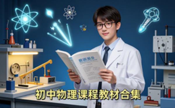 初中物理一本全课程资料：视频与PDF教材适合初中生