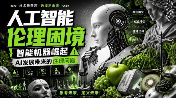 人工智能伦理困境：智能机器崛起，AI发展带来的伦理问题