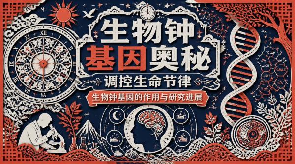 生物钟基因奥秘：调控生命节律，生物钟基因的作用与研究进展