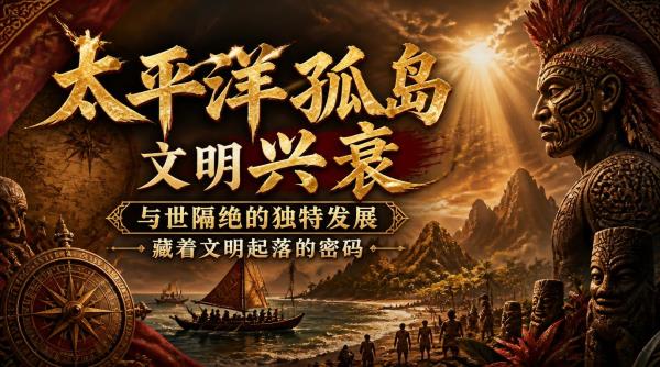 太平洋孤岛文明兴衰：与世隔绝的独特发展，藏着文明起落的密码