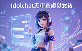Idolchat虚拟女友应用-单身男性-纯净无审查-畅聊工具-软件