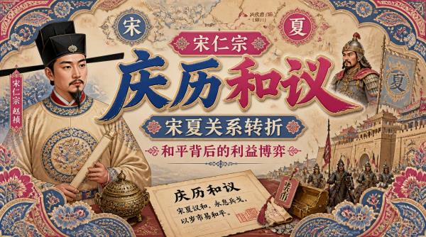 宋仁宗庆历和议：宋夏关系转折，和平背后的利益博弈