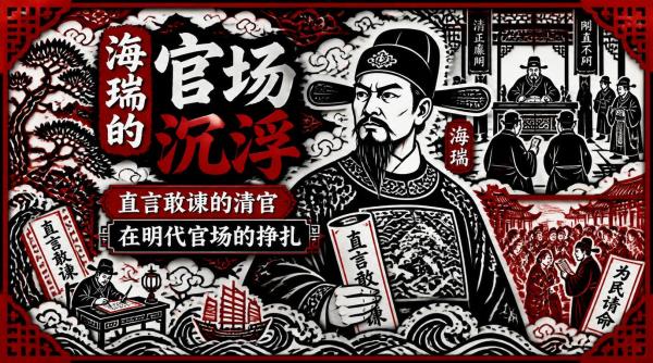 海瑞的官场沉浮：直言敢谏的清官在明代官场的挣扎