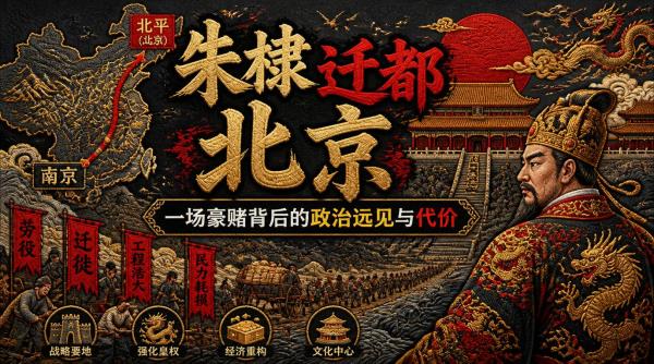朱棣迁都北京：一场豪赌背后的政治远见与代价