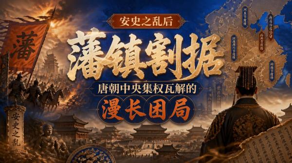 安史之乱后藩镇割据：唐朝中央集权瓦解的漫长困局