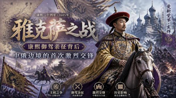 雅克萨之战：康熙御驾亲征背后，中俄边境的首次激烈交锋