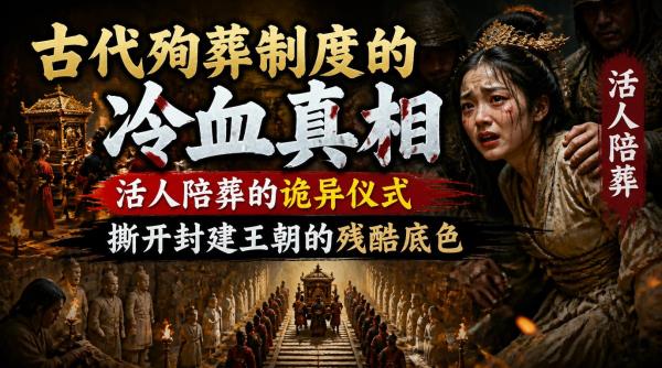 古代殉葬制度的冷血真相：活人陪葬的诡异仪式，撕开封建王朝的残酷底色