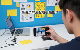 手机屏幕录制工具-短视频创作者-高清适配录屏需求-虚拟资料