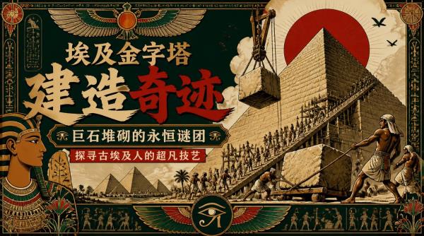 埃及金字塔建造奇迹：巨石堆砌的永恒谜团，探寻古埃及人的超凡技艺