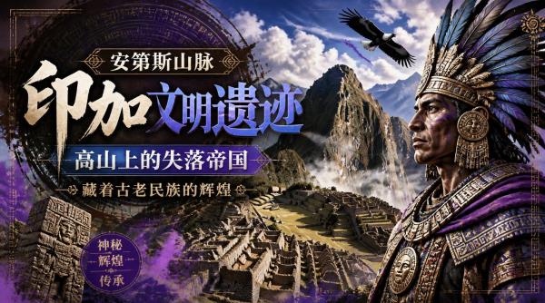 安第斯山脉印加文明遗迹：高山上的失落帝国，藏着古老民族的辉煌