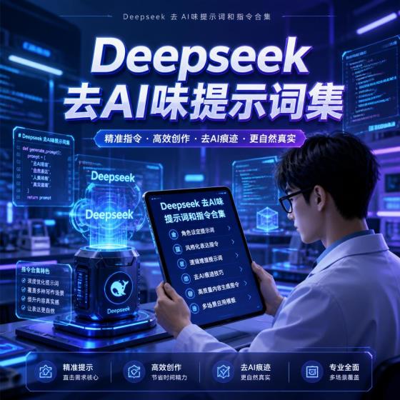 Deepseek去AI味提示词-AI从业者-实用指令-附合集资料