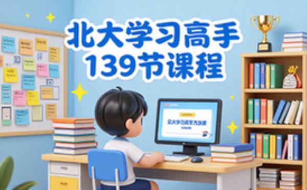 北大学习高手方法课-初高中生-139节进阶课程-视频资料