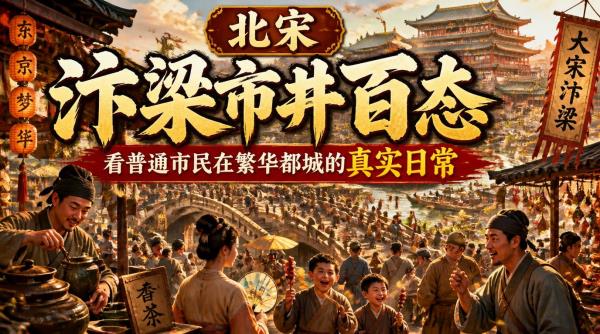 北宋汴梁市井百态：看普通市民在繁华都城的真实日常