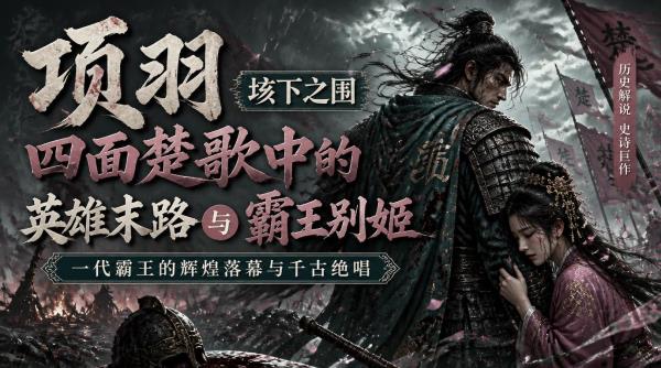 项羽垓下之围：四面楚歌中的英雄末路与霸王别姬
