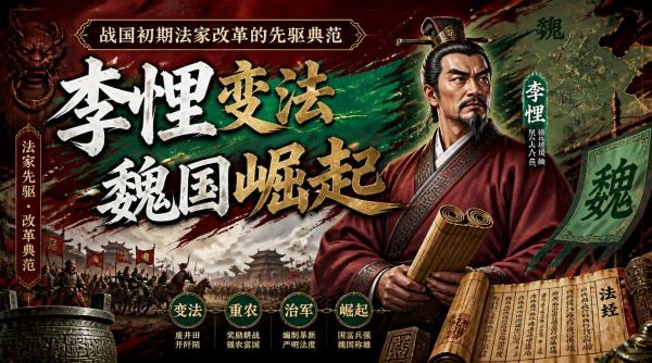 李悝变法魏国崛起：战国初期法家改革的先驱典范