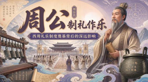 周公制礼作乐：西周礼乐制度奠基背后的深远影响