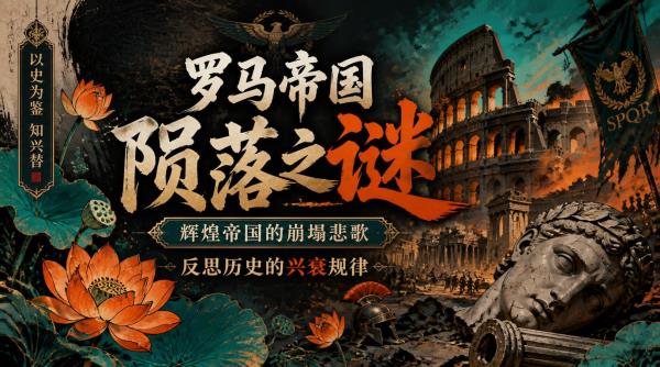 罗马帝国陨落之谜：辉煌帝国的崩塌悲歌，反思历史的兴衰规律